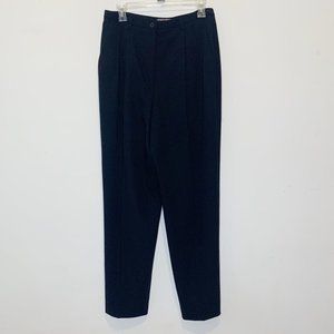 Giorgio Armani Classico Black High Waisted Pants